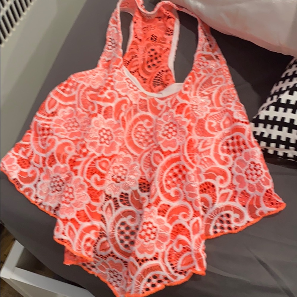 Neon crop top